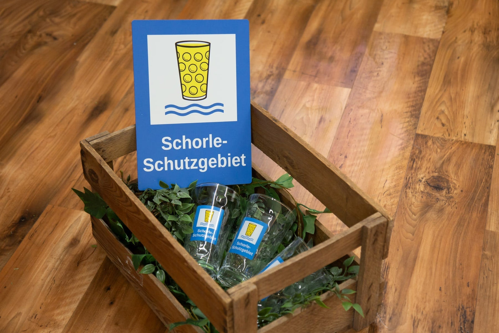 Schorleschutzgebiet Schild